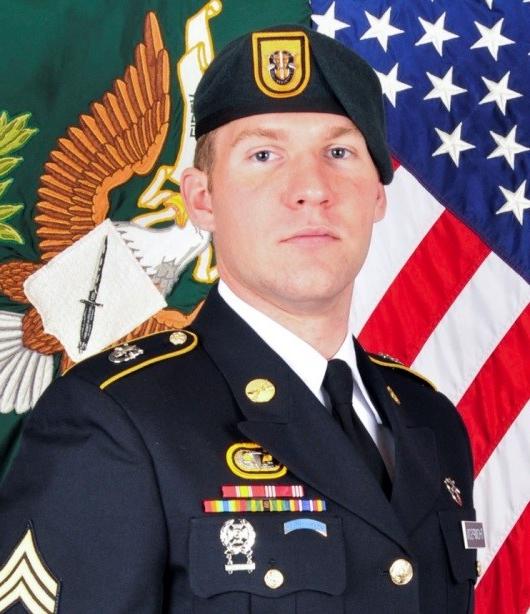 U. S. Staff Sgt. Matthew Thompson