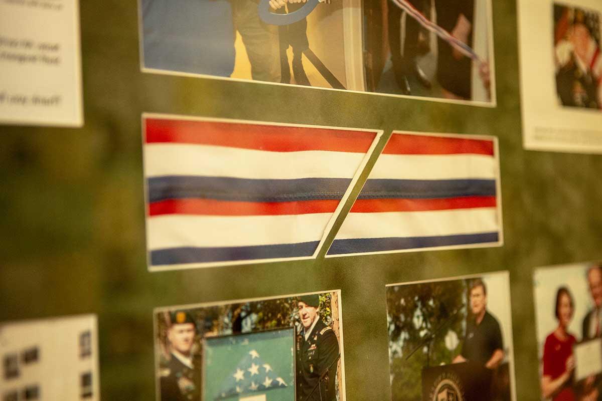 Photos of veterans in a collage